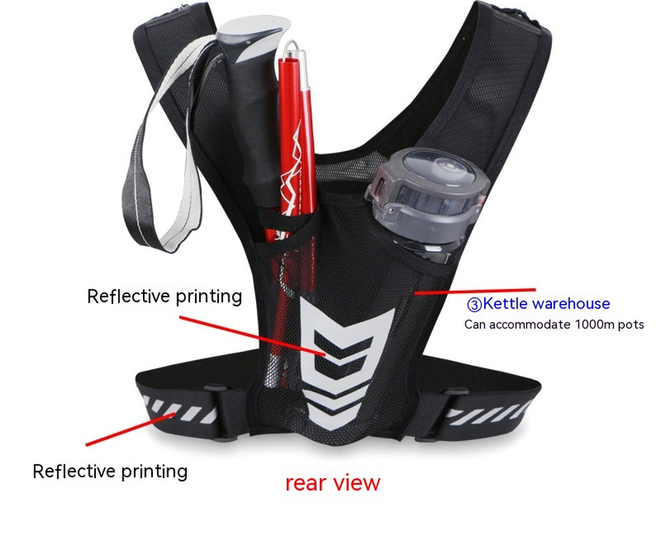 Breathable Large Capacity Outdoor Sports Men'S and Women'S Fashion Kettle Chest Bag