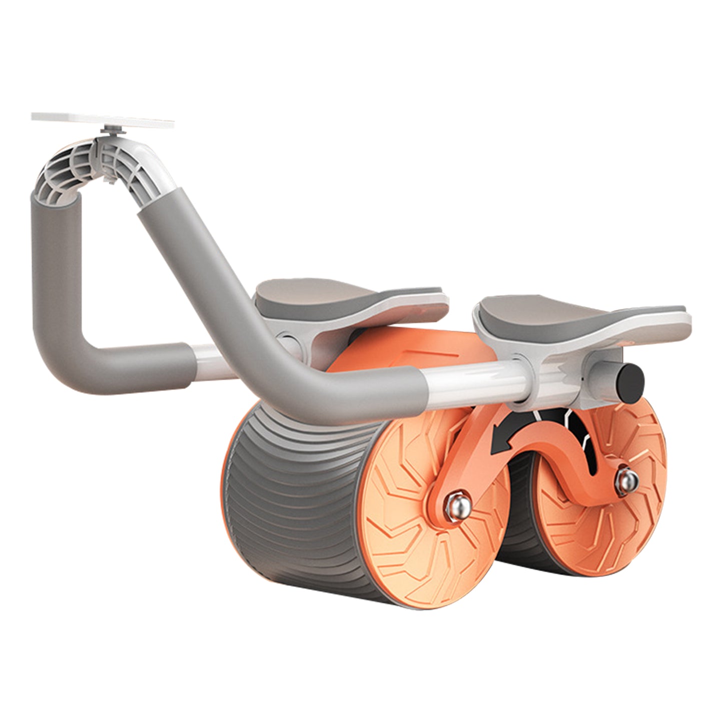 Male and Female Household 2 in 1 Exercise Belly Wheel Indoor Fitness Sports
