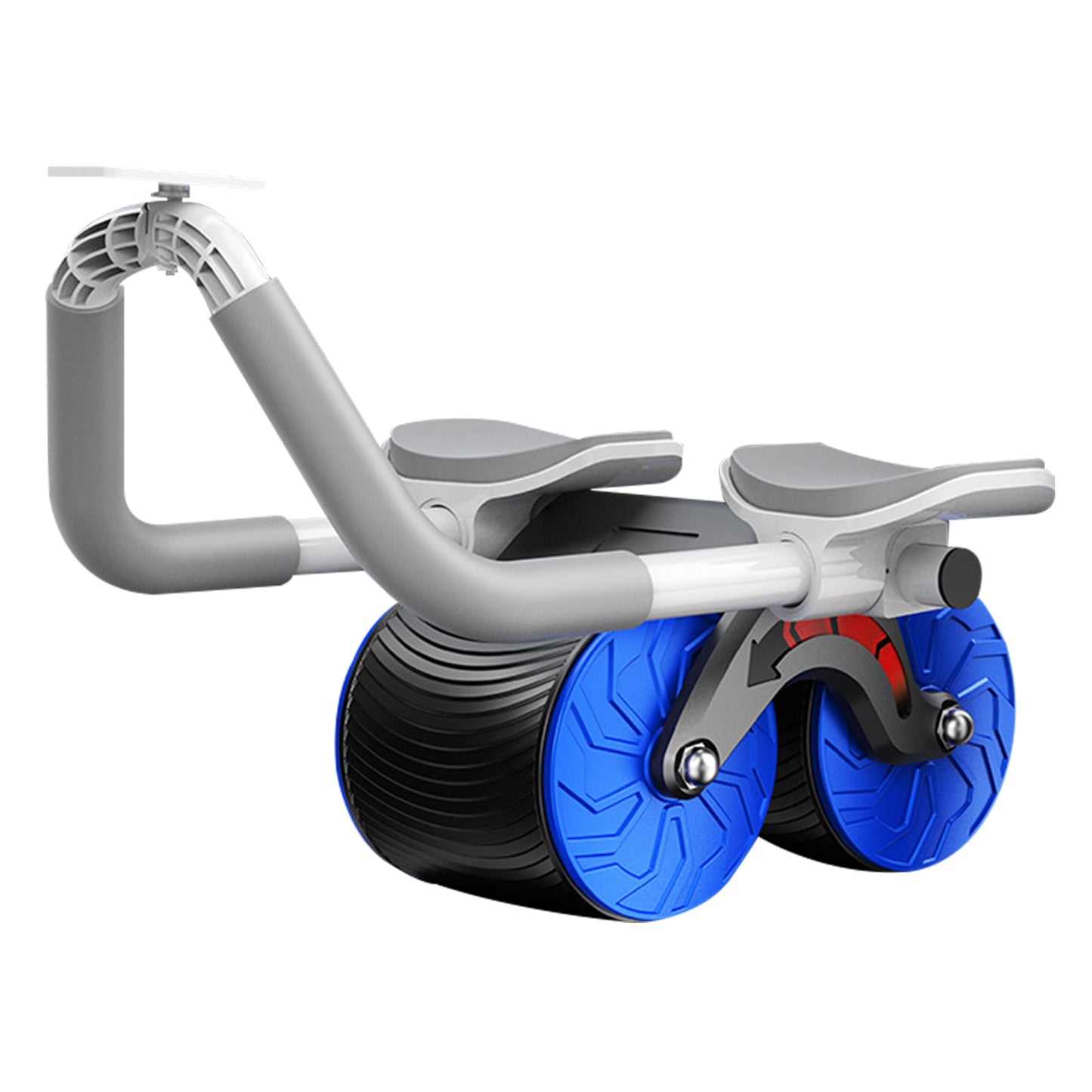 Male and Female Household 2 in 1 Exercise Belly Wheel Indoor Fitness Sports