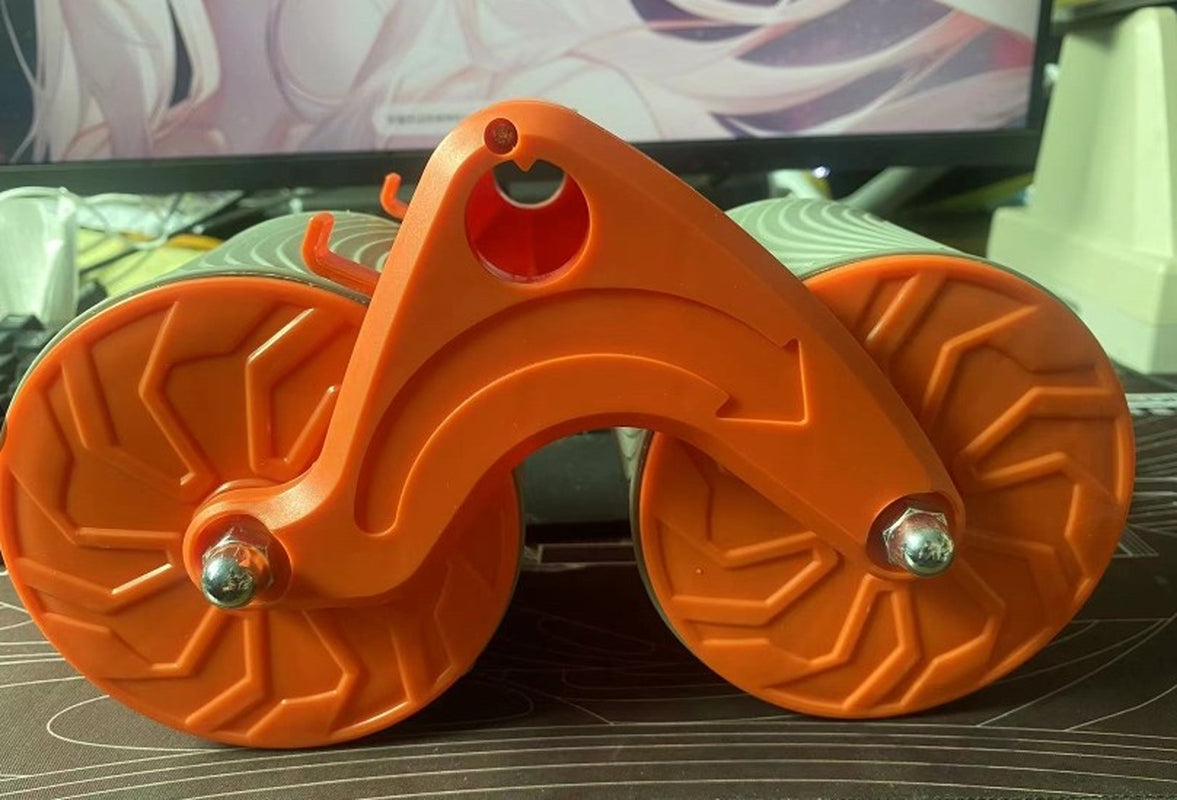 Male and Female Household 2 in 1 Exercise Belly Wheel Indoor Fitness Sports