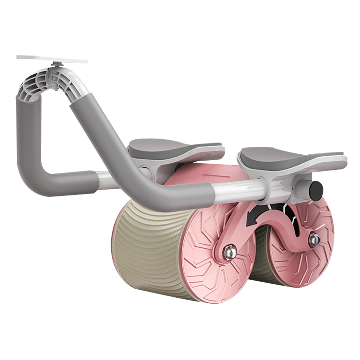 Male and Female Household 2 in 1 Exercise Belly Wheel Indoor Fitness Sports