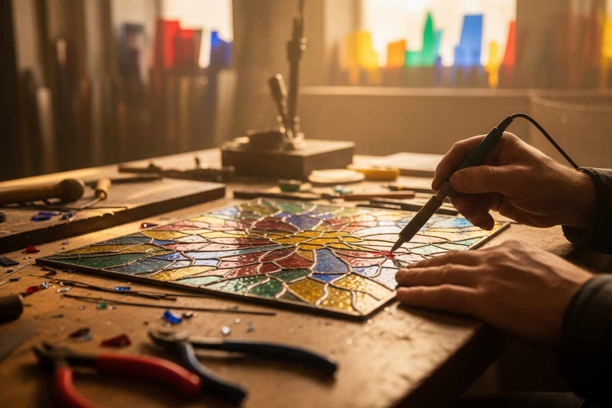 lavorazione-vetro-colorato