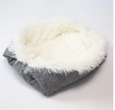 Tappetino per animali domestici pieghevole e convertibile in peluche