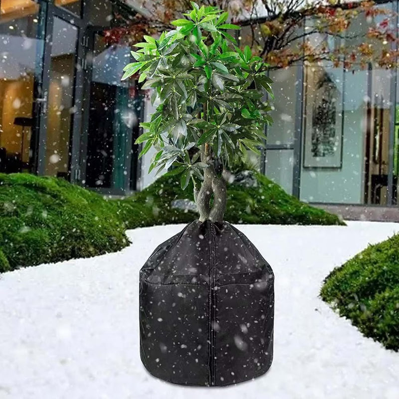 Telo di copertura riutilizzabile in tessuto Oxford per piante – Antivento, antigelo, resistente al freddo, sacco isolante per radici di alberi, scudo termico durevole