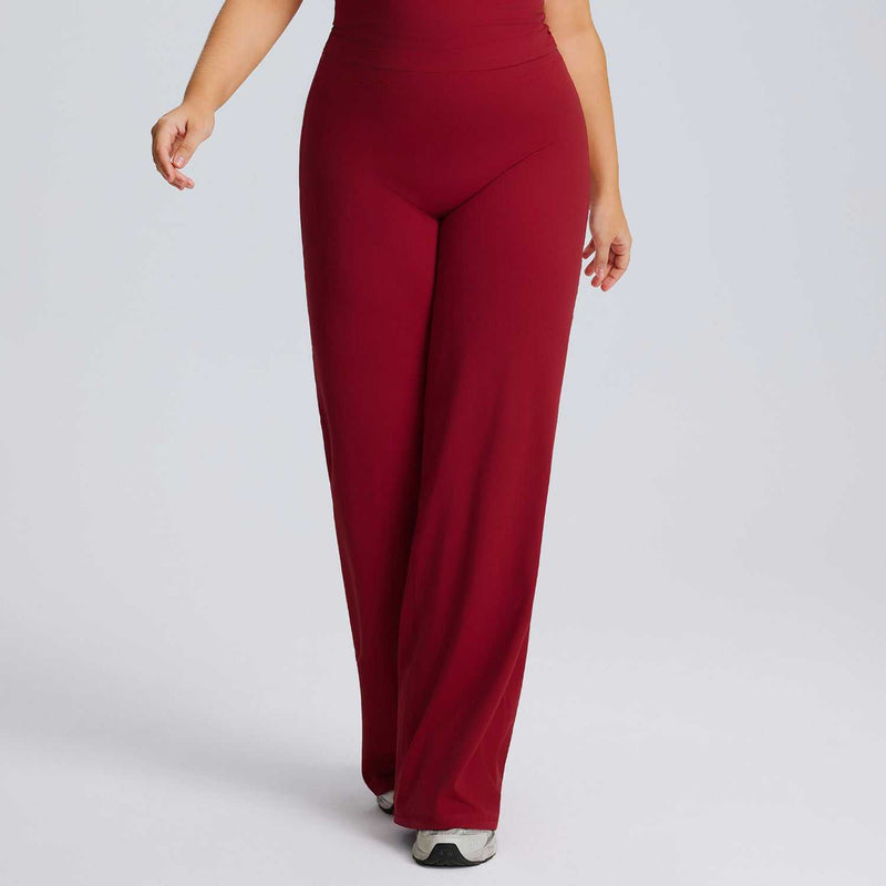 Tuta sportiva per donna  due pezzi, pantalone a gamba larga