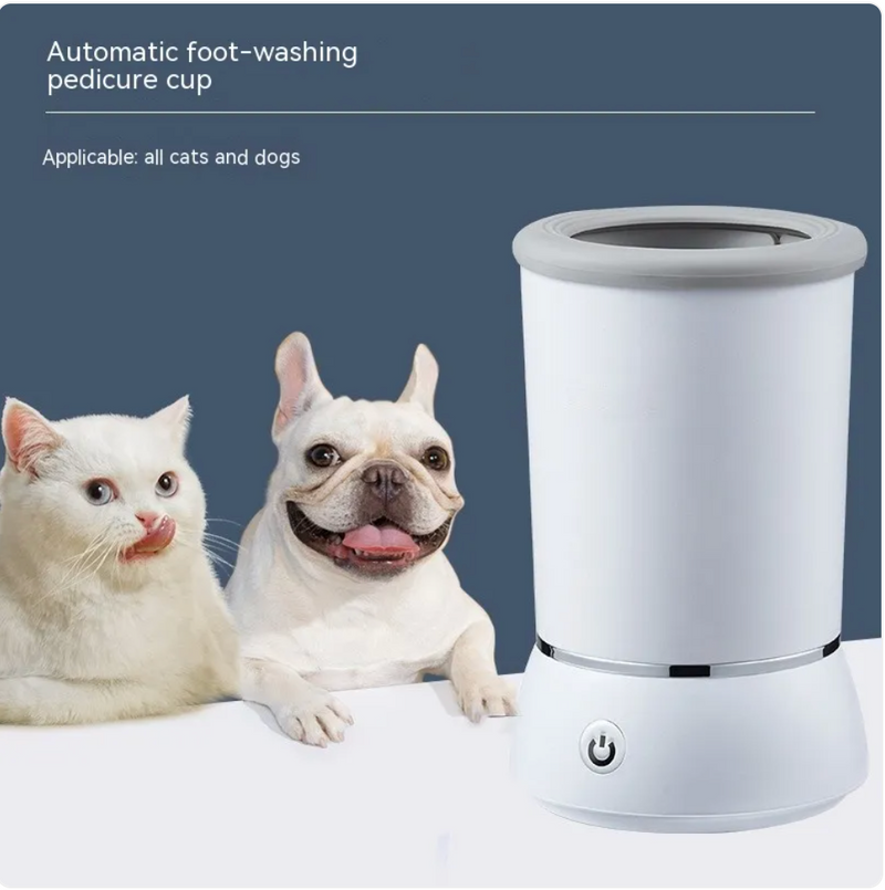 Pulitore automatico per zampe di cani e gatti