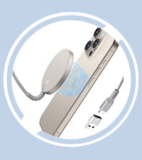 ESR Cover Magnetica per iPhone 14/ iPhone 13, Compatibile con MagSafe, Custodia Trasparente con HaloLock, Protezione antiurto di livello militare, Retro resistente ai graffi, Trasparente