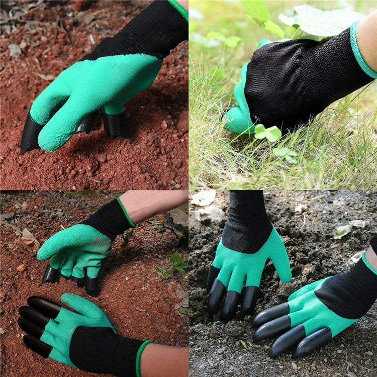 1 paio di guanti da giardinaggio per piantare all'aperto