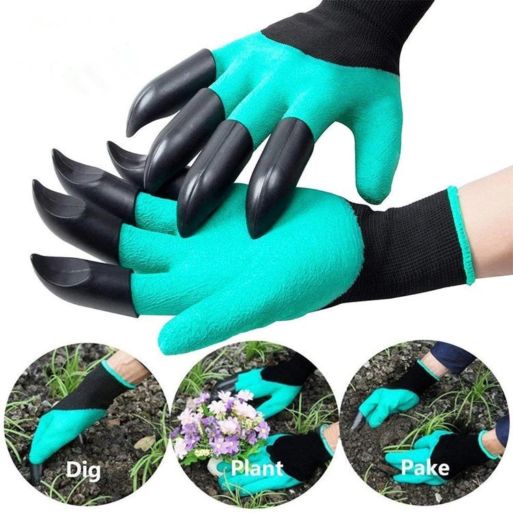 1 paio di guanti da giardinaggio per piantare all'aperto