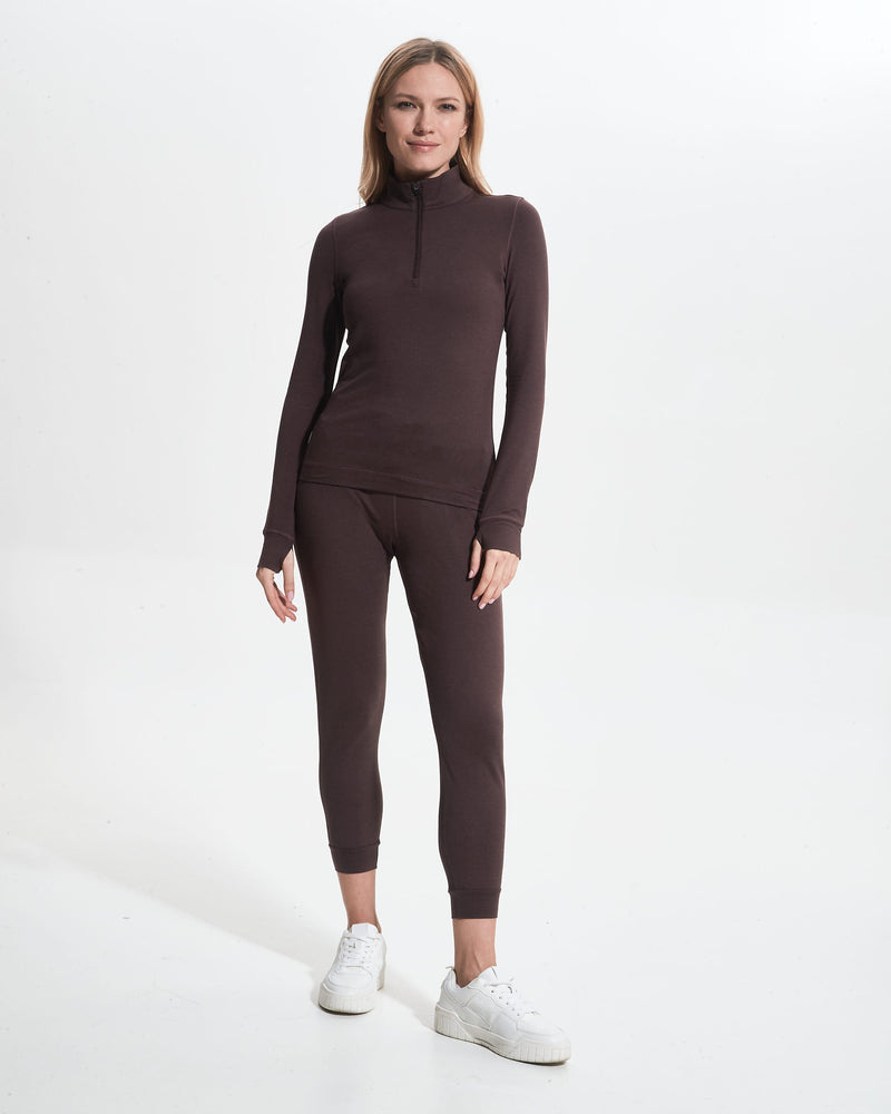 AptySoft™ Fitted Half Zip
