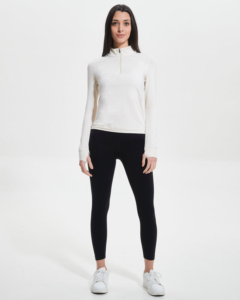 AptySoft™ Fitted Half Zip