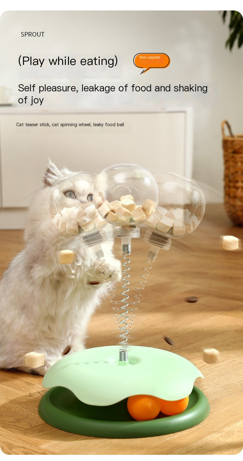Palla giocattolo per gatti che perde liquido (pezzo singolo)
