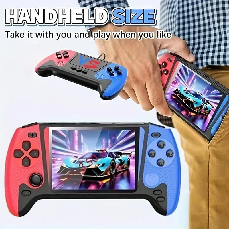 Nuova Console di Gioco Portatile Retrò, Schermo IPS da 3,5 Pollici ad Alta Definizione ad Angolazione Completa, Struttura Durevole, Dispositivo Compatto, Lunga Durata della Batteri