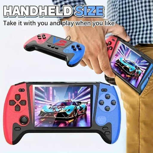 Nuova Console di Gioco Portatile Retrò, Schermo IPS da 3,5 Pollici ad Alta Definizione ad Angolazione Completa, Struttura Durevole, Dispositivo Compatto, Lunga Durata della Batteri