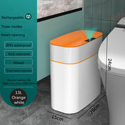 Pattumiera Smart Automatica con Sensore – Cestino Intelligente con Coperchio 13L/16L, Anti-Odori e UV per Casa e Ufficio - Campeda