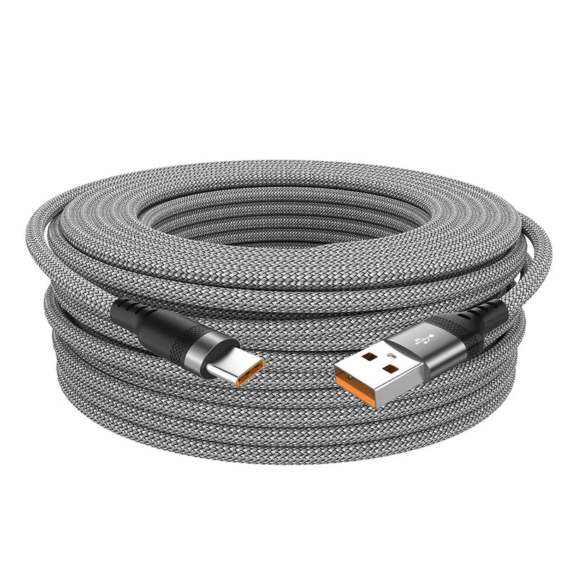 5-Meter USB TYPE C Super Fast Charge Cable for Huawei USB C 3m 8-Meter Extended Charge Cable for Samsung Xiaomi Camera OnePlus