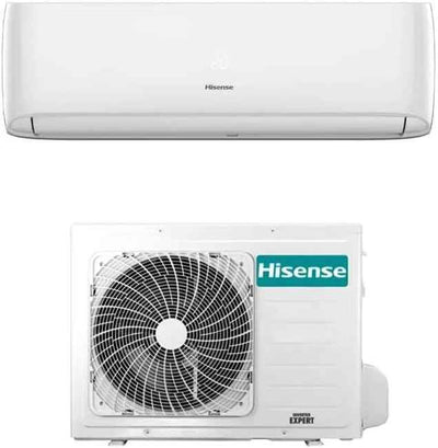 Hisense Condizionatore d'aria con pompa di calore inverter R32 A++ integrato Easy Smart Wifi modello 2025 (12000 BTU [Classe di efficienza energetica A++]