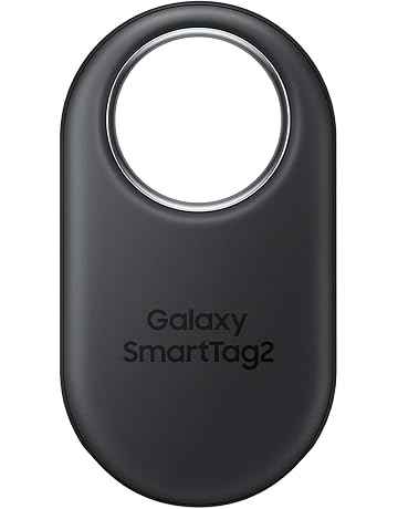 Samsung Galaxy SmartTag2 (1 Pezzo) Localizzatore Bluetooth con Modalità Smarrito, Design compatto, Batteria a lunga durata, Resistenza IP67, Black 2023