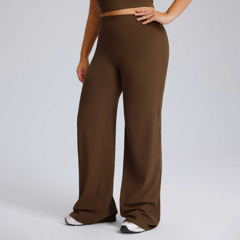 Tuta sportiva per donna  due pezzi, pantalone a gamba larga