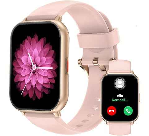 RUIMEN Smartwatch Donna Chiamate Bluetooth Musica Orologio Sportive Contapassi da Polso Cardiofrequenzimetro Saturazione Ossigeno Fitness Tracker Ciclo Mestruale Controllo Sonno per Android iOS Rosa72% di scontoOfferta a tempo28,49 €2849€Consigl.:99,99 €9