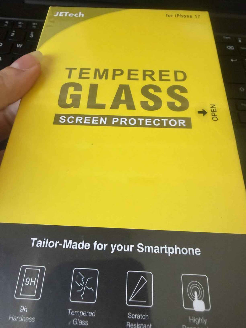 JETech Privacy Pellicola Protettiva per iPhone 17 6,3 Pollici, Anti-Spy Vetro Temperato Film con Strumento di Installazione Facile, Pacco da 2