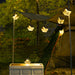 Outdoor Solar Ice Brick Chandelier