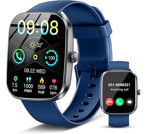 Soudorv 2026 Smartwatch Uomo, Nuovo 1,91'' Orologio Intelligente Fitness con Chiamate Bluetooth, Smart Watch Tracker 100+ Modalità Sportive per Cardiofrequenzimetro,SpO2, Smart Watch per Android iOS5% di scontoOfferta a tempo28,49 €2849€Mediano:29,99 €29,