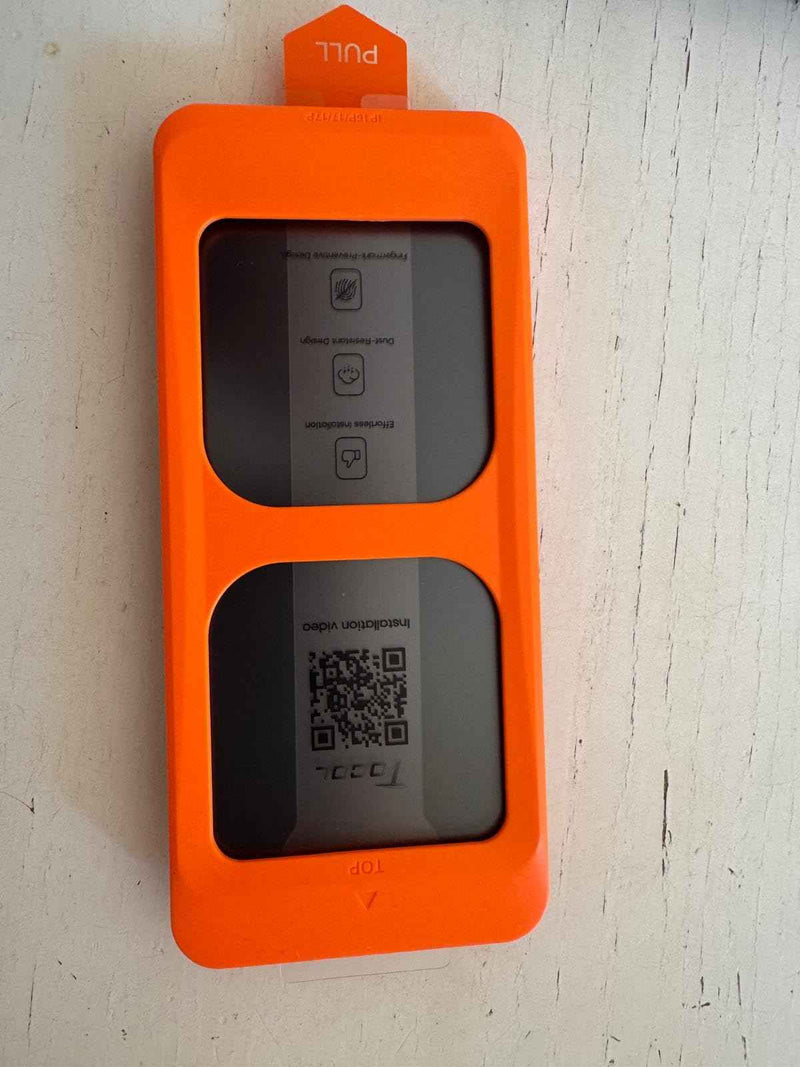 TOCOL Pellicola Vetro Temperato per iPhone 17 Pro, Rimozione Automatica Della Polvere, Copertura Completa, Durezza 9H, Senza Bolle, Compatibile con Custodie, 2 Pezzi