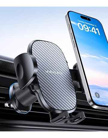 Miracase Porta Cellulare Auto [Gancio Doppio In Metallo] 360° Regolabile