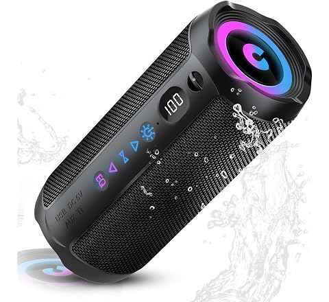 Cassa Bluetooth Portatile 25W, Potente Altoparlante Bluetooth, Doppio Basso Driver, 25 Ore di Autonomia, TWS Accoppiamento, RGB, IPX7 Impermeabile, AUX, TF,USB,Ideale Attività All'aperto/Feste/Viaggi71% di scontoOfferta a tempo37,99 €3799€Mediano:129,99 €