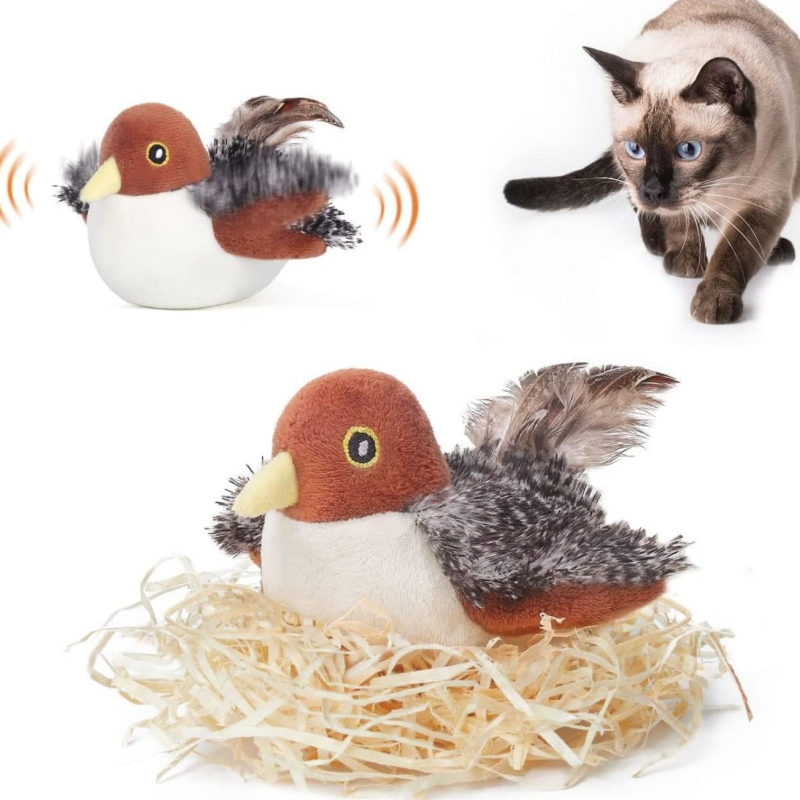 GiGwi MELODY Chaser Giocattolo interattivo per gatti con suoni di animali