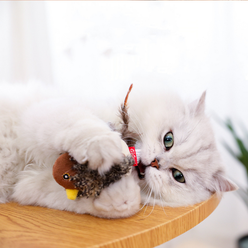 GiGwi MELODY Chaser Giocattolo interattivo per gatti con suoni di animali