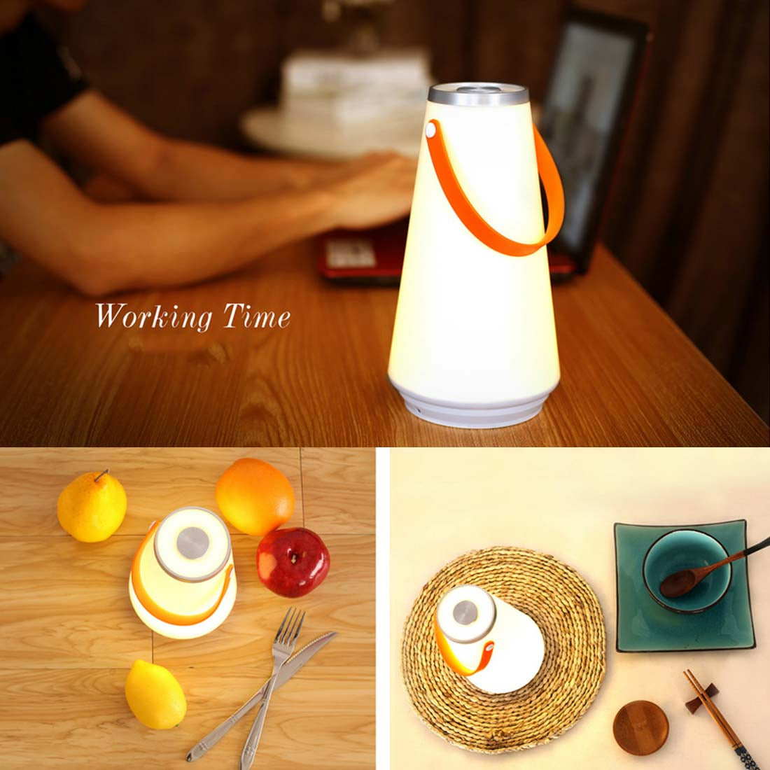 Usb Rechargeable Retro Kerosene Lamp Portable Lantern