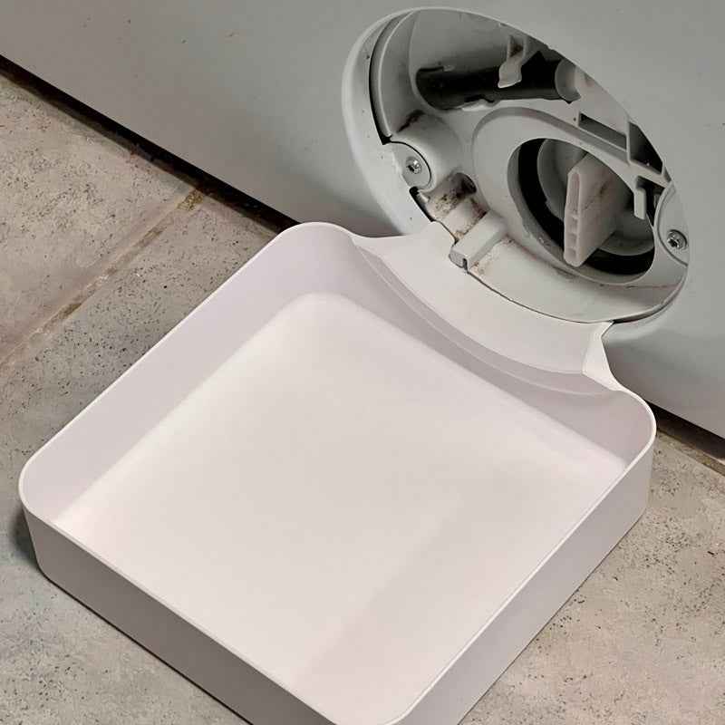 1 pz Vassoio di scarico per lavatrice, che previene efficacemente gli sbavature nella lavanderia