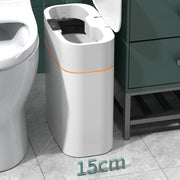 Pattumiera Smart Automatica con Sensore – Cestino Intelligente con Coperchio 13L/16L, Anti-Odori e UV per Casa e Ufficio - Campeda