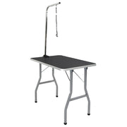 Tavolo Toelettatura Cani Gatti Animali Regolabile 1 Guinzaglio 97 x 61 x 154.5 cm