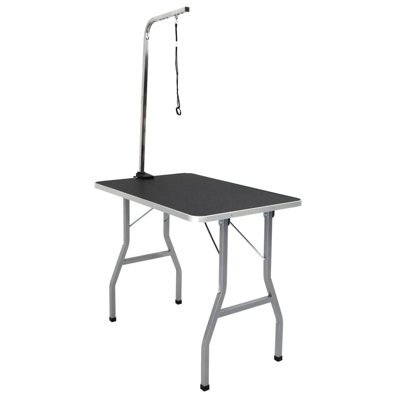 Tavolo Toelettatura Cani Gatti Animali Regolabile 1 Guinzaglio 97 x 61 x 154.5 cm