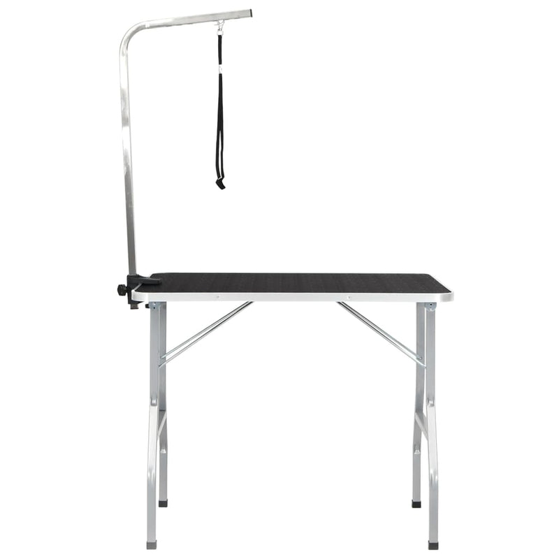 Tavolo Toelettatura Cani Gatti Animali Regolabile 1 Guinzaglio 97 x 61 x 154.5 cm
