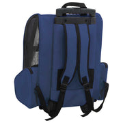 Trolley Trasportino per Animali Pieghevole Multifunzione Blu