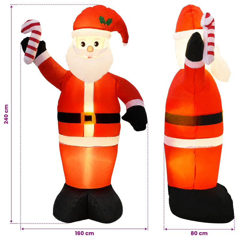 Babbo Natale Gonfiabile 240 cm
