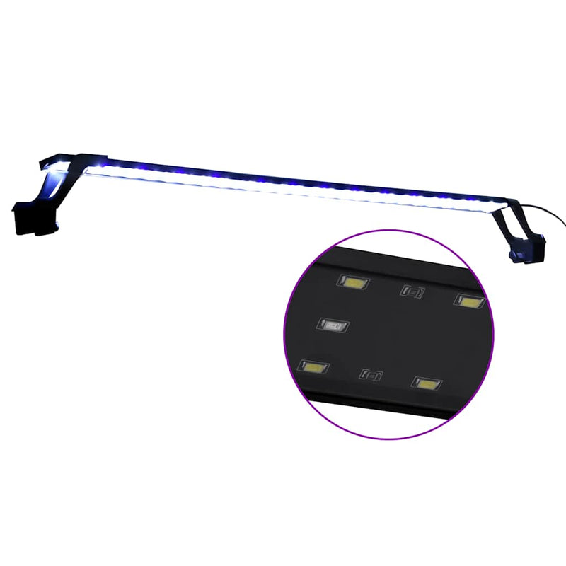 Luce a LED per Acquario con Morsetti 90-105 cm Blu e Bianco
