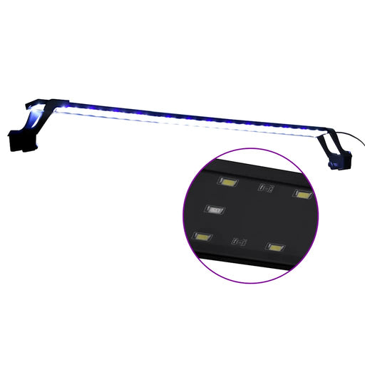 Luce a LED per Acquario con Morsetti 90-105 cm Blu e Bianco