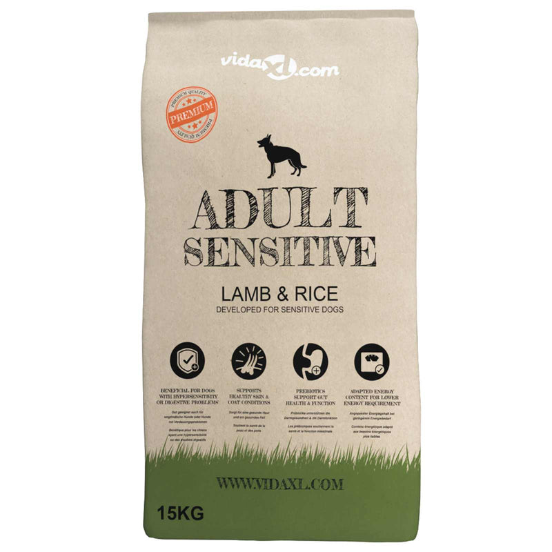 Supporto per alimentazione e ciotola con cibo per cani