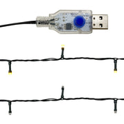 Ghirlanda Natalizia con Luci a LED 10 m Rossa
