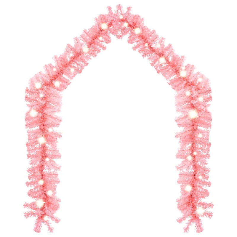 Ghirlanda Natalizia con Luci a LED 5 m Rosa