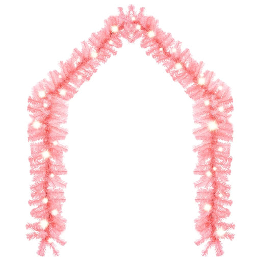 Ghirlanda Natalizia con Luci a LED 5 m Rosa