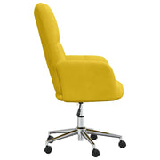 Poltrona Relax Giallo Senape in Velluto