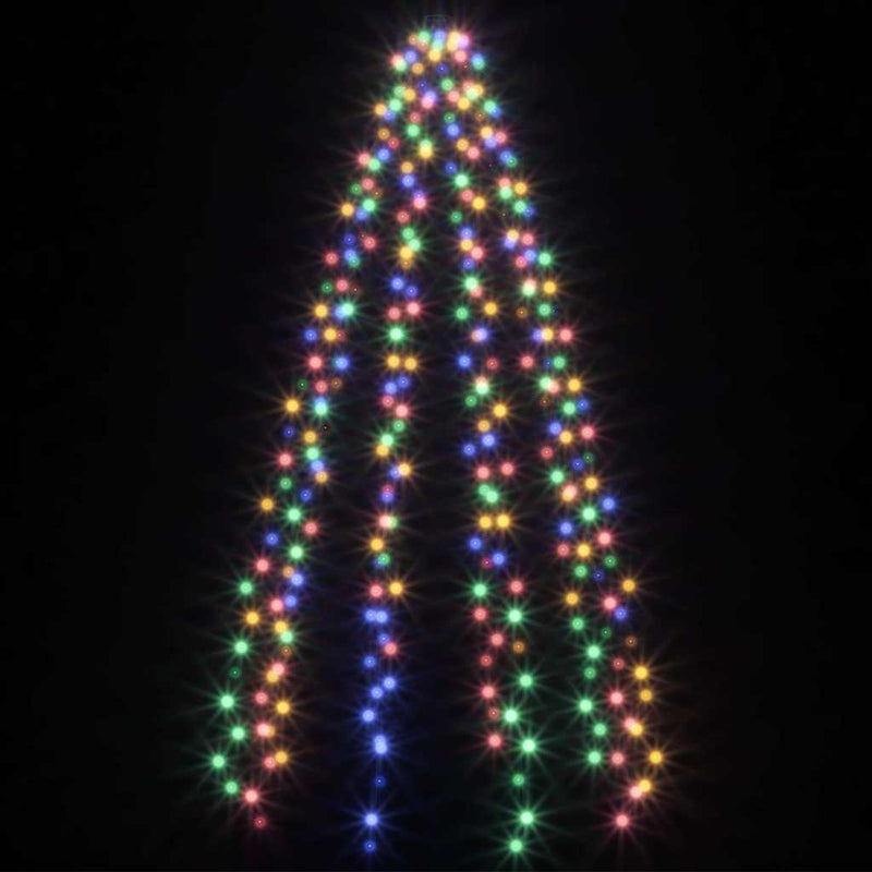 Rete di Luce per Albero di Natale 300 LED Multicolori 300 cm