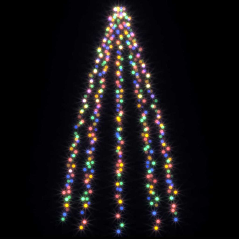 Rete di Luce per Albero di Natale 400 LED Multicolori 400 cm