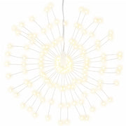 Luci di Natale Fuochi d'Artificio Bianco Caldo 20 cm 140 LED